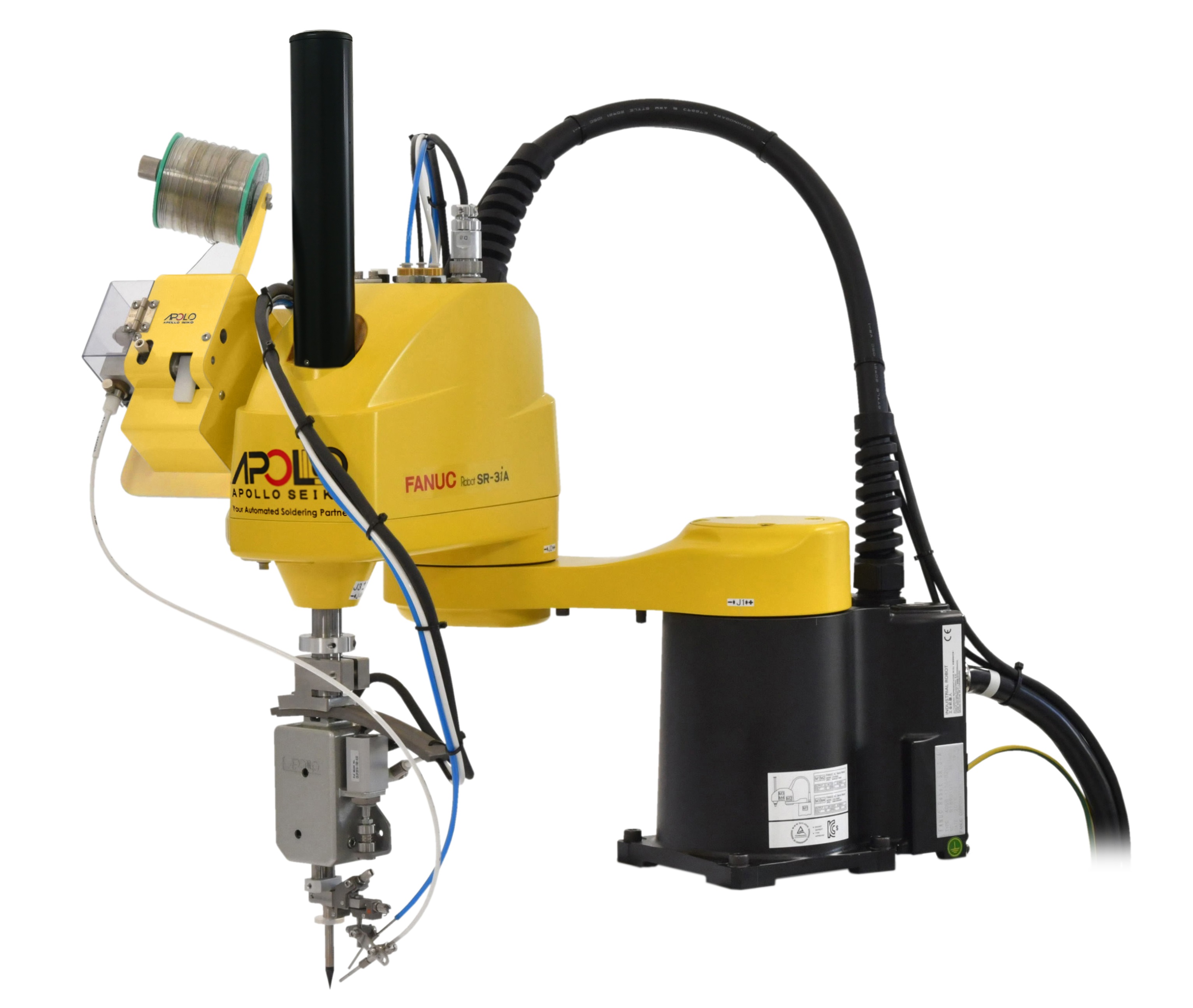 Automated point soldering system, Automatic point soldering system